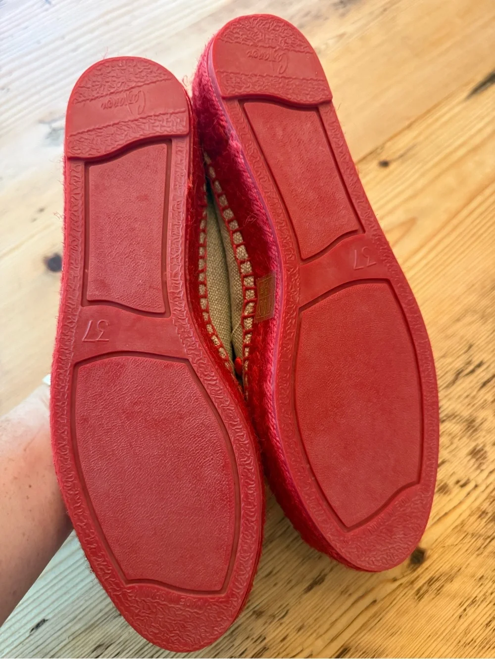 Castaner espadrilles cherry